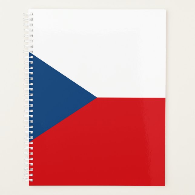 Czech Republic Flag Planner (Front)