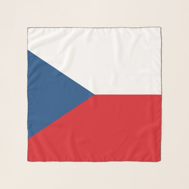 Czech Republic Flag Scarf (Front)