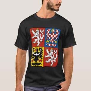 Czech Republic Flag Souvenir Praha Prague T-Shirt