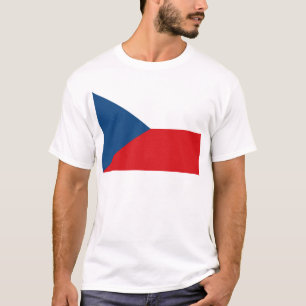 Czech Republic Flag T-Shirt