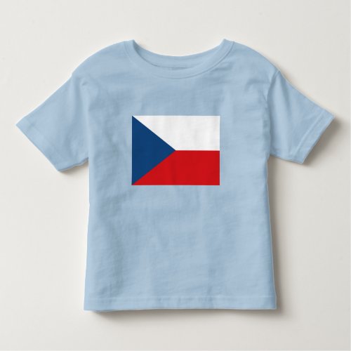 Czech Republic Flag Toddler T_shirt