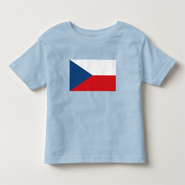 Czech Republic Flag Toddler T-shirt (Front)