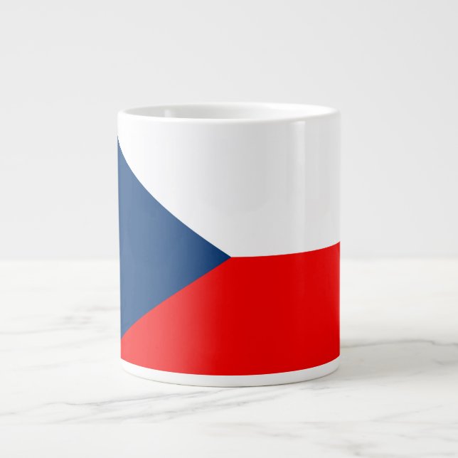 Czech Republic Giant Coffee Mug (Front)