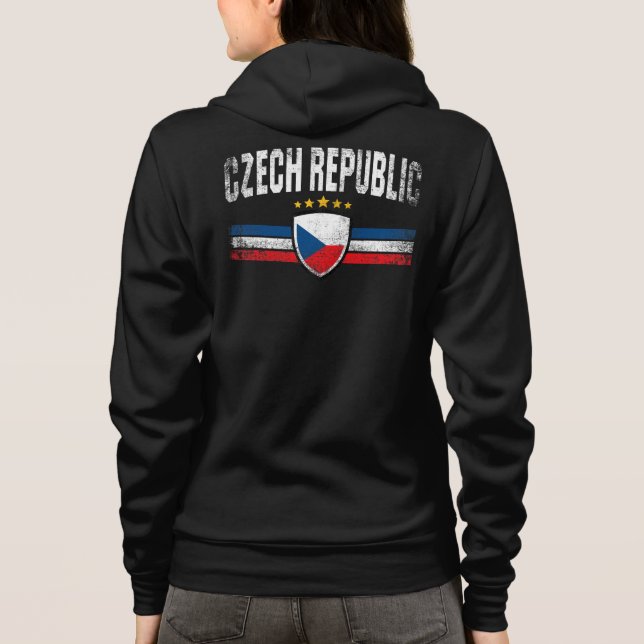 Czech Republic Hoodie (Back)