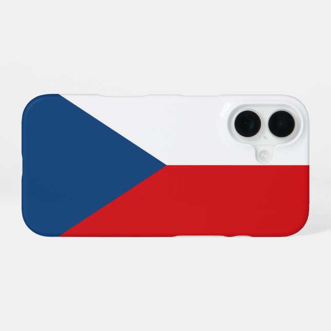 Czech Republic Iphone Case (Back Horizontal)