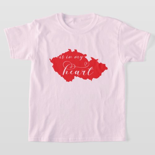 Czech Republic Is In My Heart T_Shirt