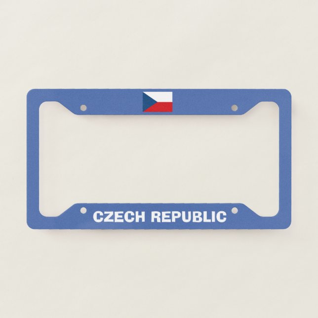 Czech Republic License Frame (Front)