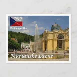 Czech Republic - Marianske Lazne - Postcard