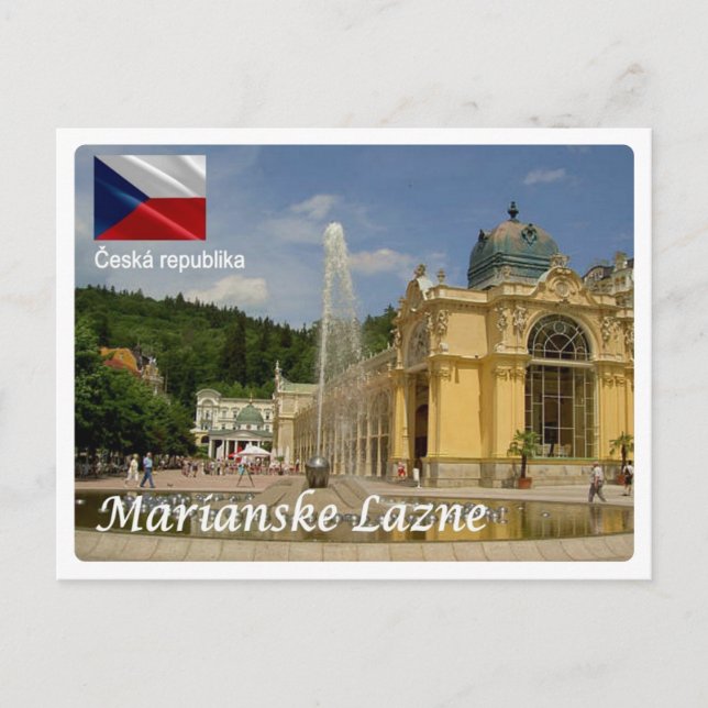 Czech Republic - Marianske Lazne - Postcard (Front)