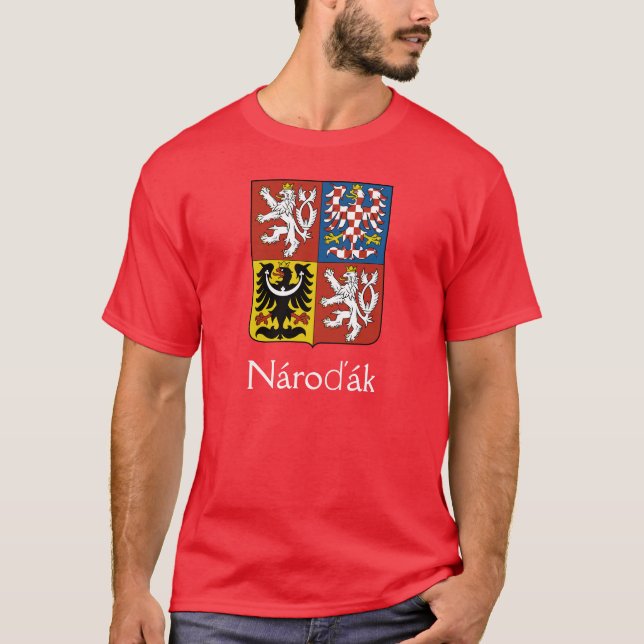 Czech Republic Nároďák T-Shirt  (Front)