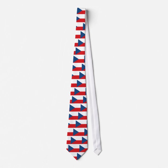 czech republic neck tie (Front)