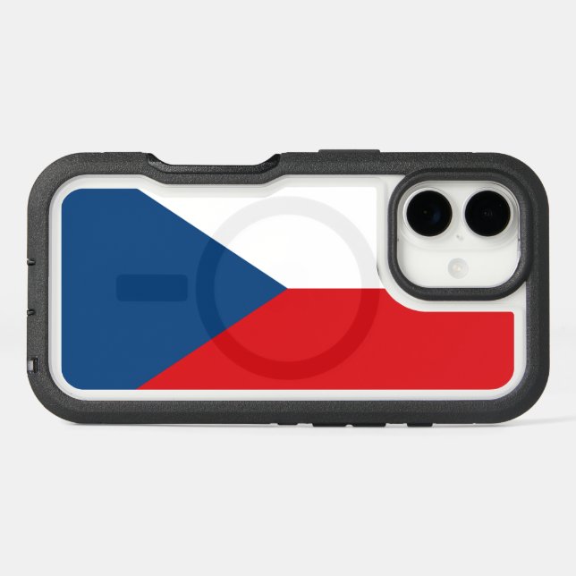 Czech Republic Otterbox iPhone Case (Back Horizontal)