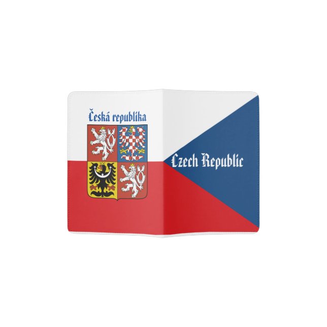 Czech Republic Passport Holder (Opened)