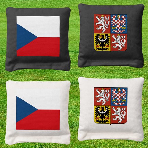 Czech Republic patriotic bags Czech Flag Cornhole Bags