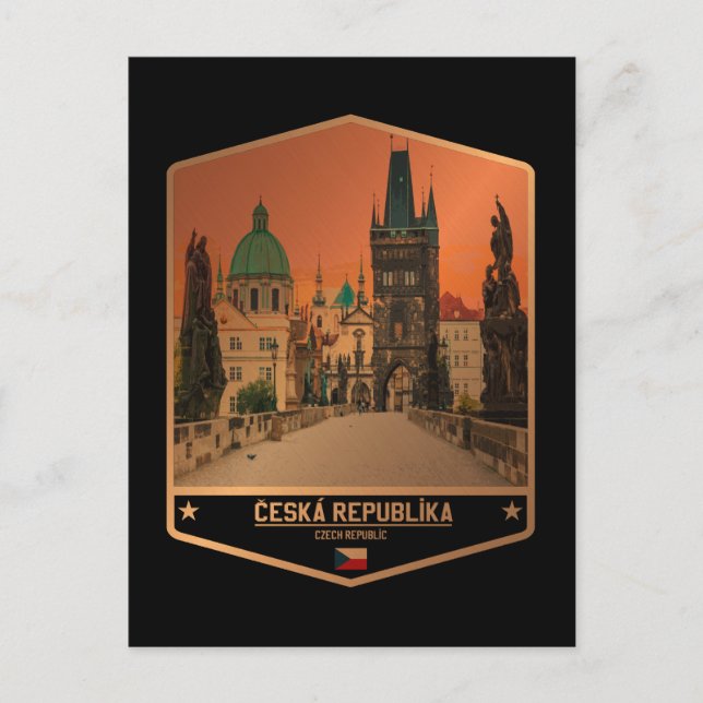 Czech Republic Postcard (Front)