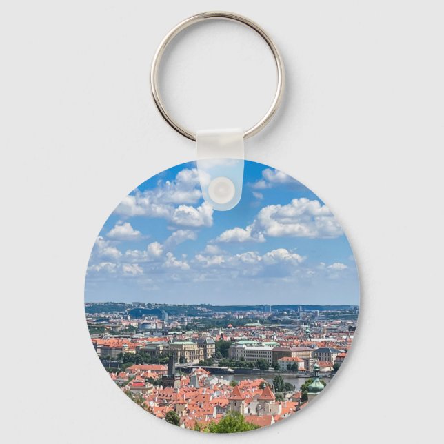Czech Republic. Prague. Breathtaking view Case-Mat Keychain (Front)