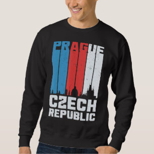 Czech Republic Prague Skyline Prague Sweatshirt