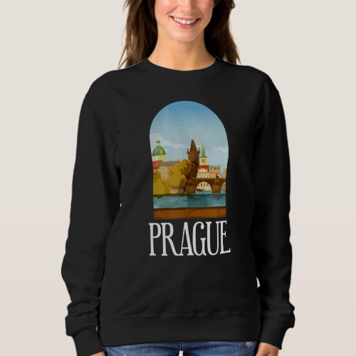 Czech Republic Prague Visitor  1 Sweatshirt