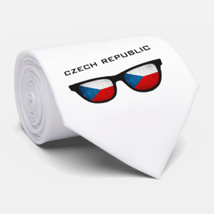 Czech Republic Shades custom text & color tie