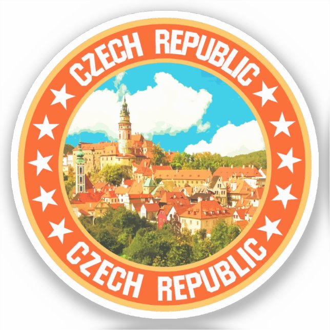 Czech Republic                                     Sticker (Front)