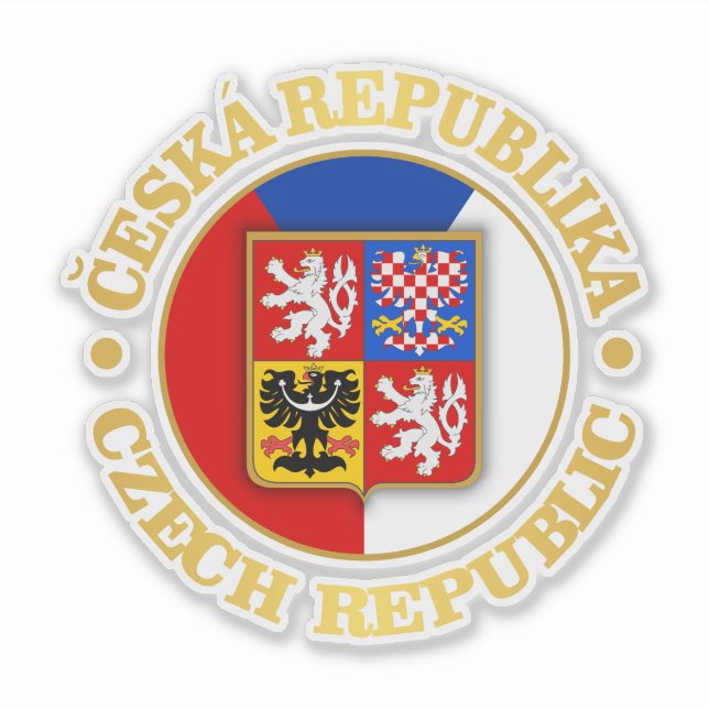 Czech Republic Sticker (Front)