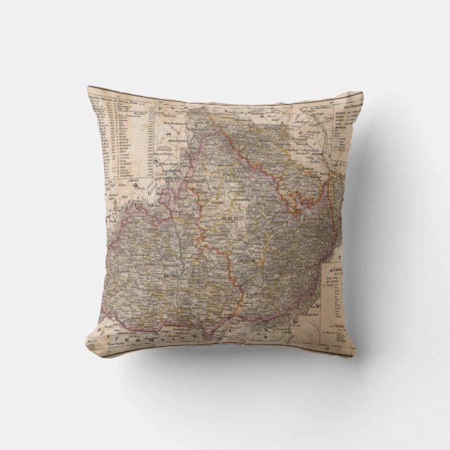 Czech Republic Throw Pillow (Front)