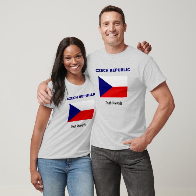 Czech Republic, truth prevails T-Shirt (Unisex)
