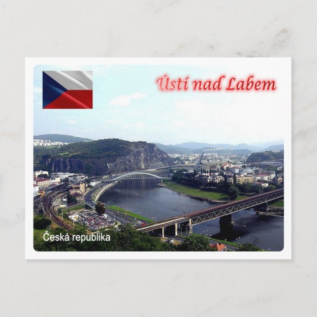 Czech Republic - Usti Nad Labem - Postcard (Front)