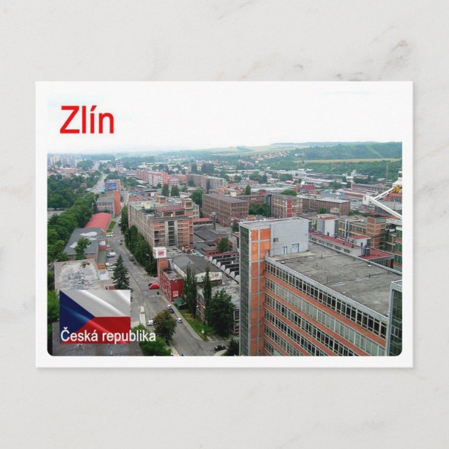 Czech Republic - Zlin - Postcard (Front)