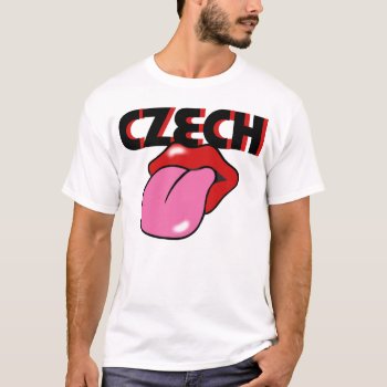Czech T-shirt by Xuxario at Zazzle