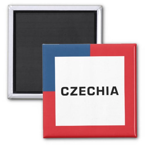 Czechia 01A _ Flag Colors Magnet