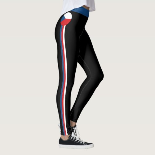 Czechia  Czech Flag fashion Fitness Sports Legg Leggings