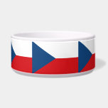 Czechia Flag Pet Bowl<br><div class="desc">Add a touch of Czech charm to your pet’s routine with our exclusive pet bowl featuring the flag of Czechia! Crafted with meticulous attention to detail, this pet bowl is more than just a feeding accessory—it’s a celebration of Czech heritage and pride. Featuring the iconic Czechia flag in a bold,...</div>