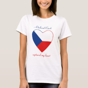 Czechia Flag Sweetheart T-Shirt