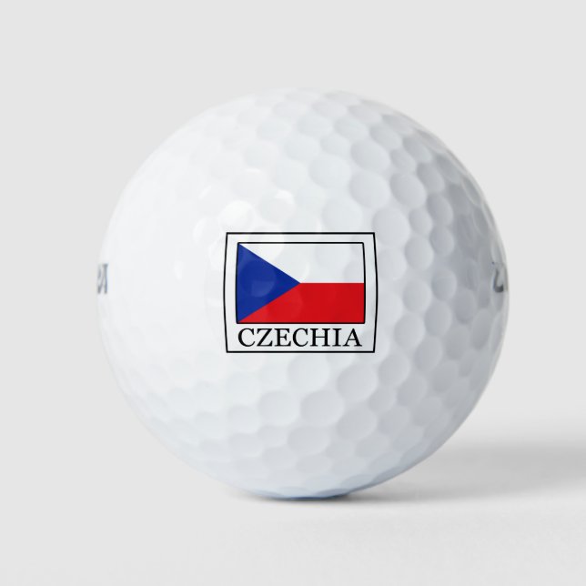Czechia Golf Balls (Front)
