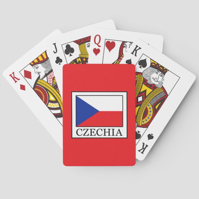 Czechia Poker Cards (Back)