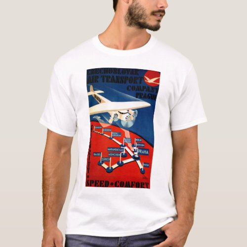 Czechoslovak Air Transport T_Shirt