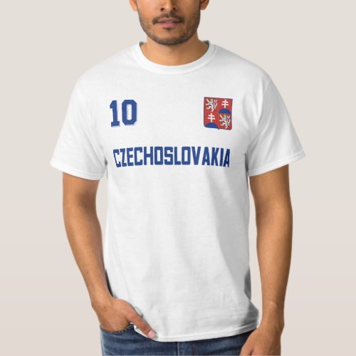 Czechoslovakia National Football Team Soccer Retro T_Shirt