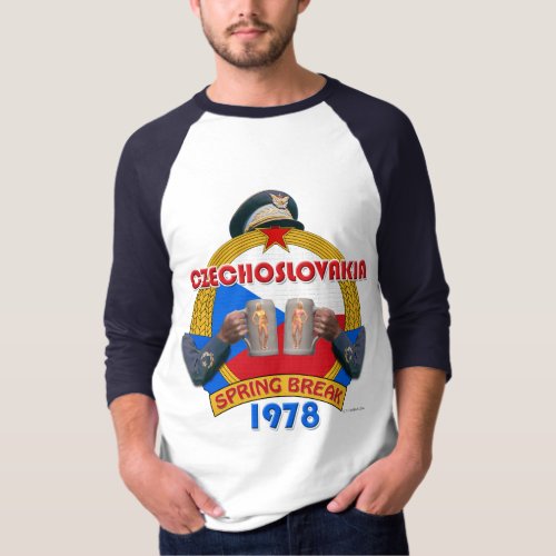 Czechoslovakia Spring Break 1978 Light T_Shirt