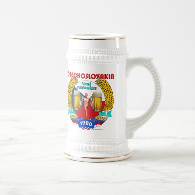 Czechoslovakia Spring Break 1980 Mug (Right)