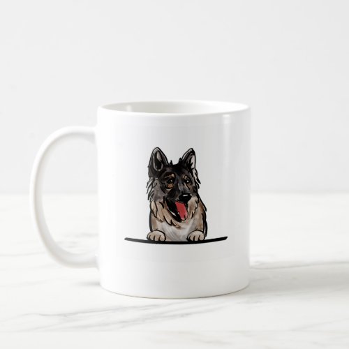 Czechoslovakian wolf dog  coffee mug