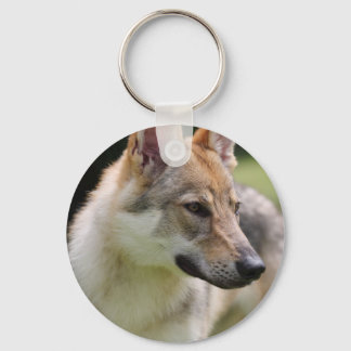 Czechoslovakian Wolfdog Keychain