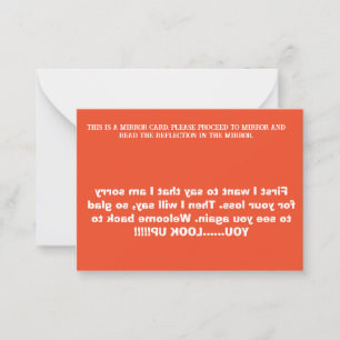 D115 - Welcome Back - Note Card