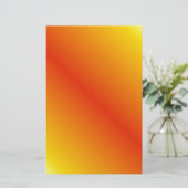 D1 Bi-Linear Gradient - Yellow to Red (Standing Front)