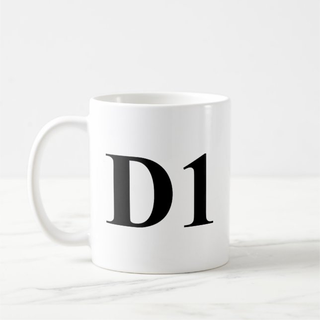 D1 - First Year Dental Student Mug (Left)