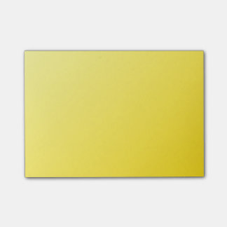 D1 Linear Gradient - Light Yellow to Dark Yellow Post-it Notes