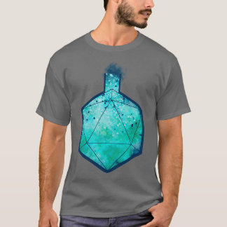 D20 Alchemy Bottle Blue T-Shirt