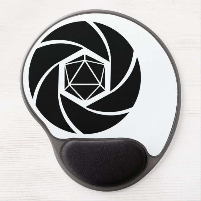 D20 Aperture Mousepad (Front)
