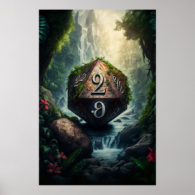 D20 De Tranquility Poster (Front)