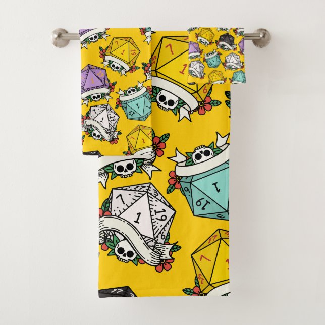 D20 Dice Set Pattern (Insitu)